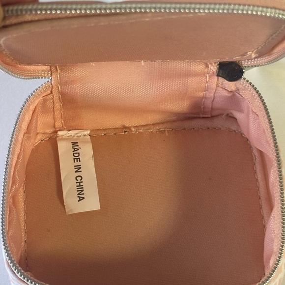 BEBE Pink & White Small Mini Pouch - Picture 4 of 5